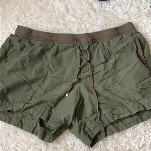 Lane Bryant Pants - Lane Bryant Cargo Green Shorts
